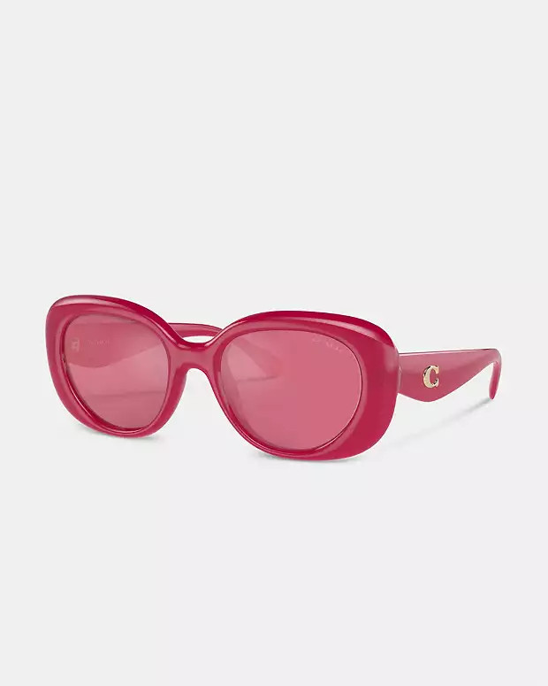 Pillow Tabby Round Sunglasses | Coach (US)
