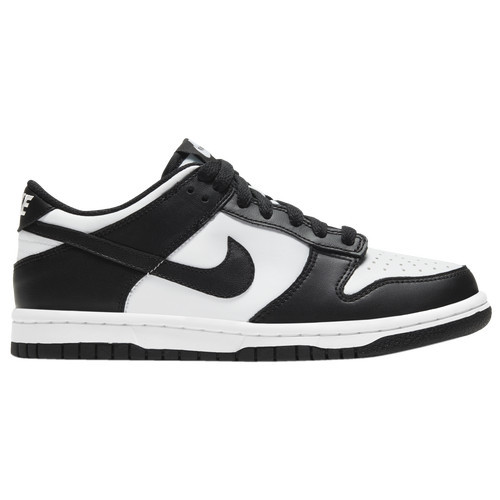 Nike Boys Nike Dunk Low - Boys' Grade School Shoes White/Black Size 04.0 | Foot Locker (US)