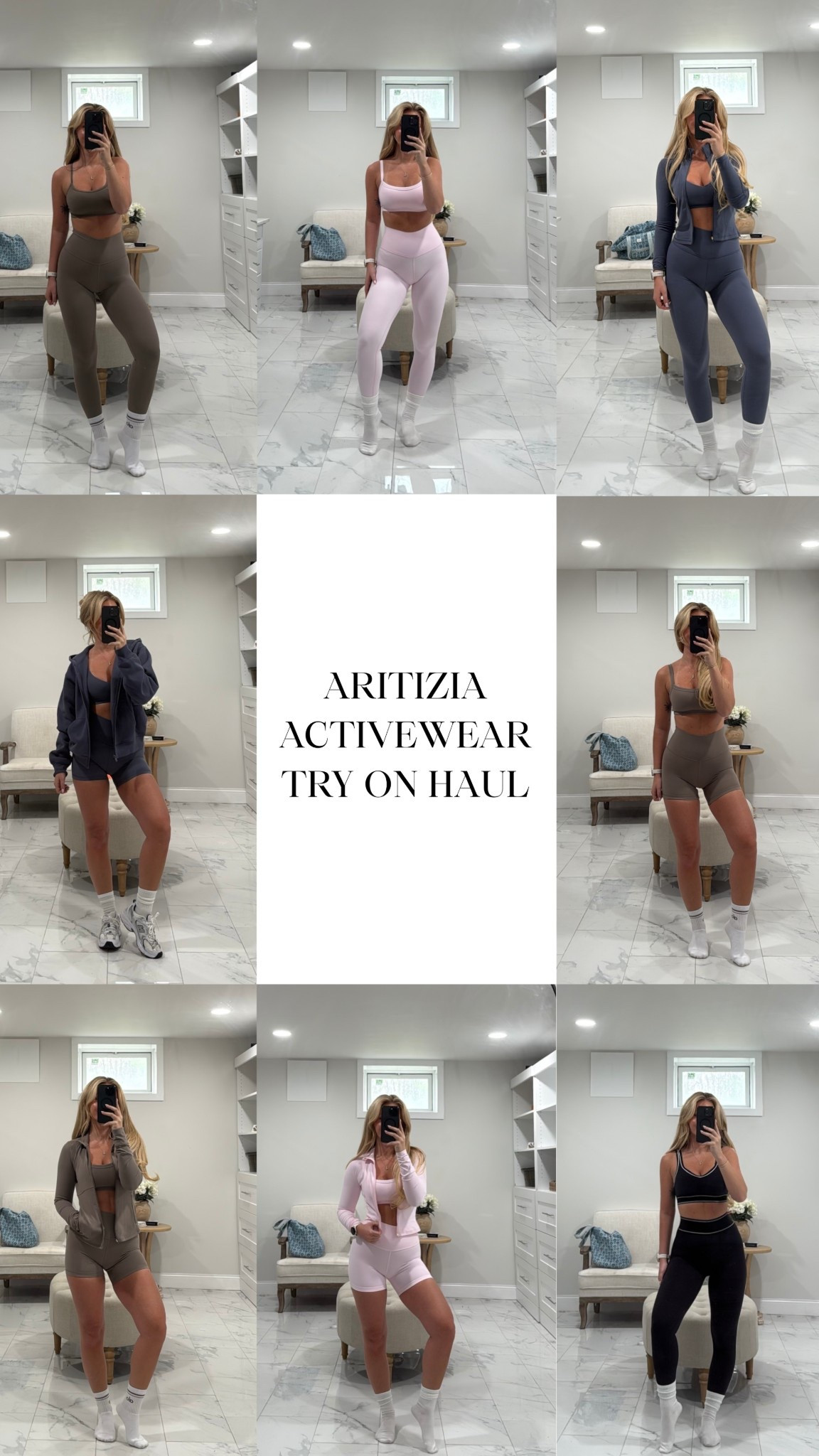 Aritzia Activewear Haul- all in a size 4 🩰✨
