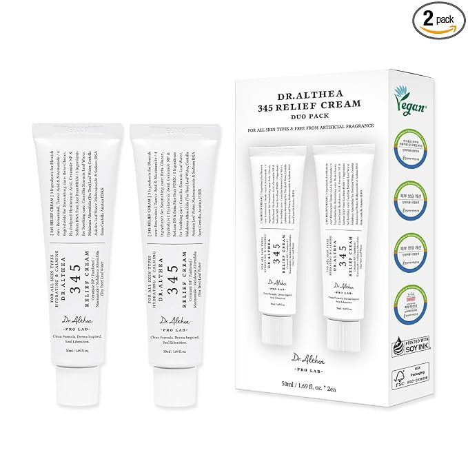 Dr.Althea 345 Relief Cream | Moisturizer for Soothing Recovery and Blemish Care with PDRN & Niaci... | Amazon (US)