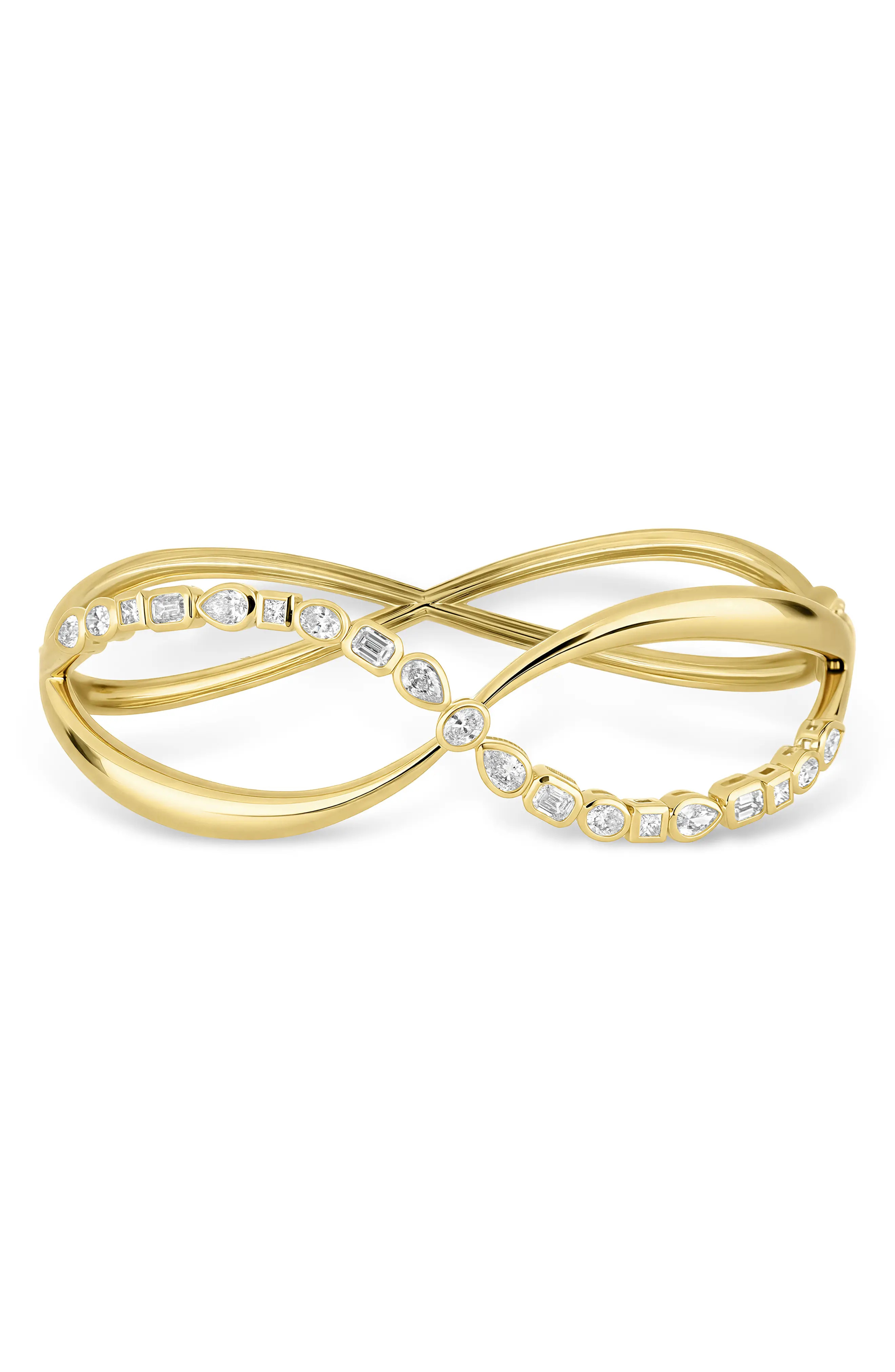 Maya Diamond Crossover Bangle Bracelet (Online Trunk Show) (Women) | Nordstrom | Nordstrom