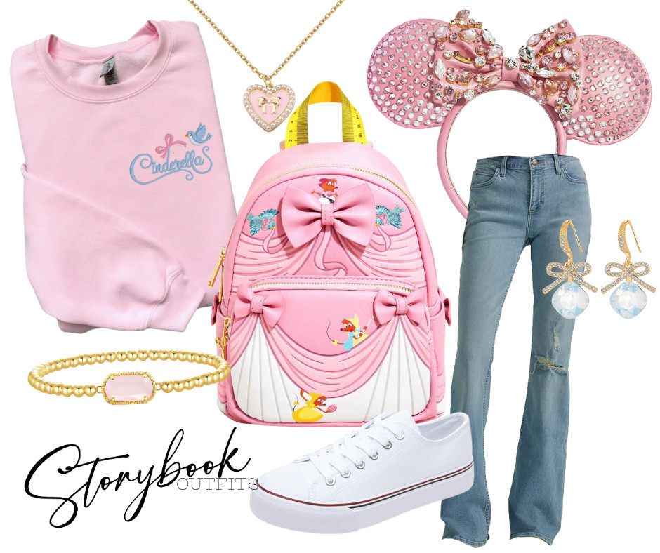 I will forever love the pink dress Cinderella’s mice and birds make for her!  My heart still breaks when it gets ruined… but this sweet Loungefly feels like a happily-ever-after version of that moment!

I’m obsessed with all the soft pinks, sparkles, and those sweet little Gus & Jaq details on the Loungefly—like straight out of the Fairy Godmother’s workshop!

This whole look is giving storybook princess vibes!

Perfect for:
💗 A chilly morning rope drop
💗 Character meet-and-greets
💗 Matching your magical besties
💗 Feeling like the main character ALL. DAY! 

 

#LTKTravel