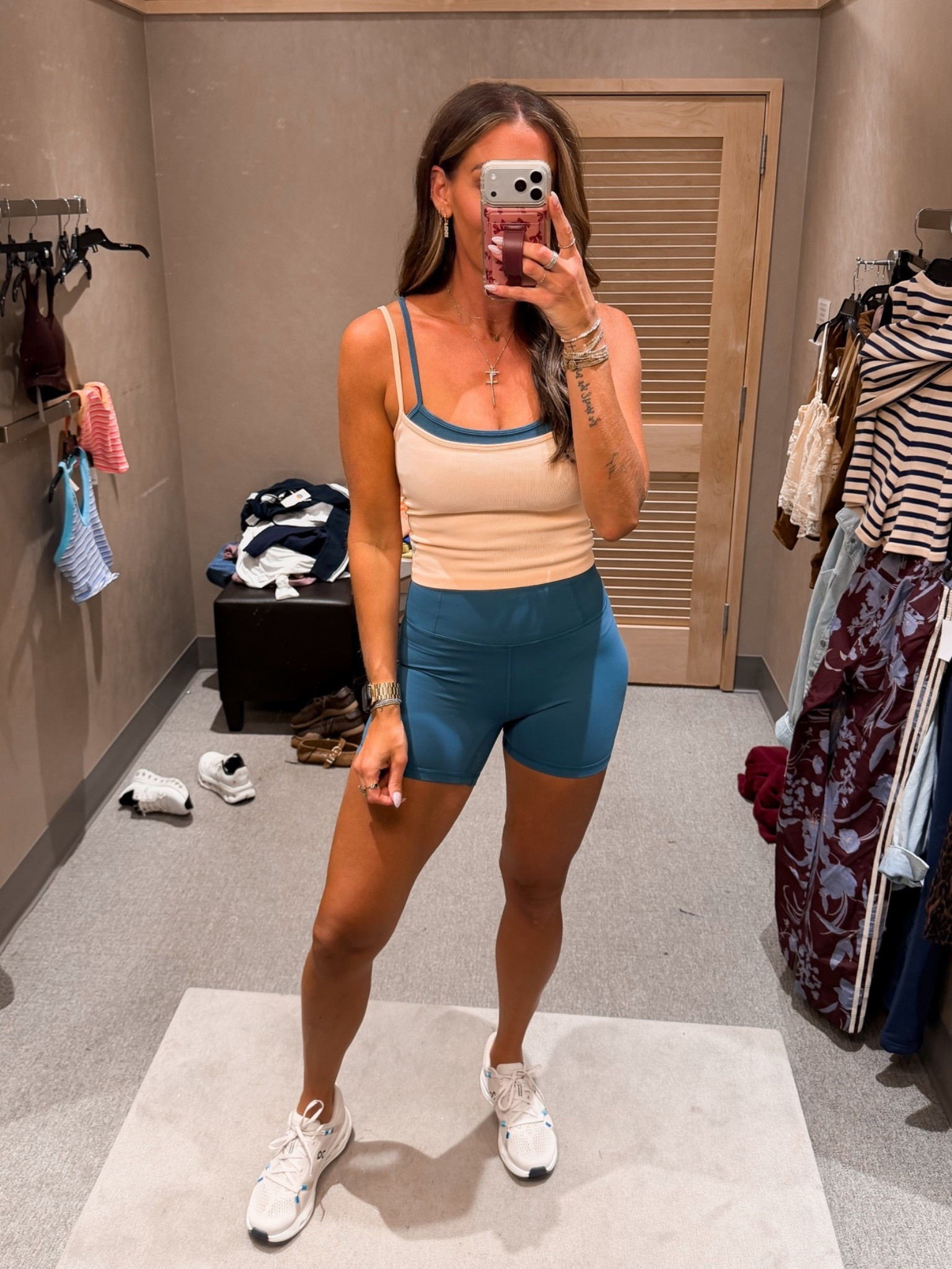 Another cute set! 

Top-XS/s 
Shorts-small

#LTKootd #LTKActive #LTKfitnessgoals