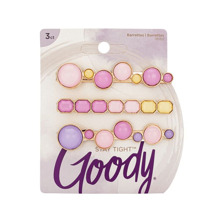 Watercolor Barrettes 3 Count | Sally Beauty