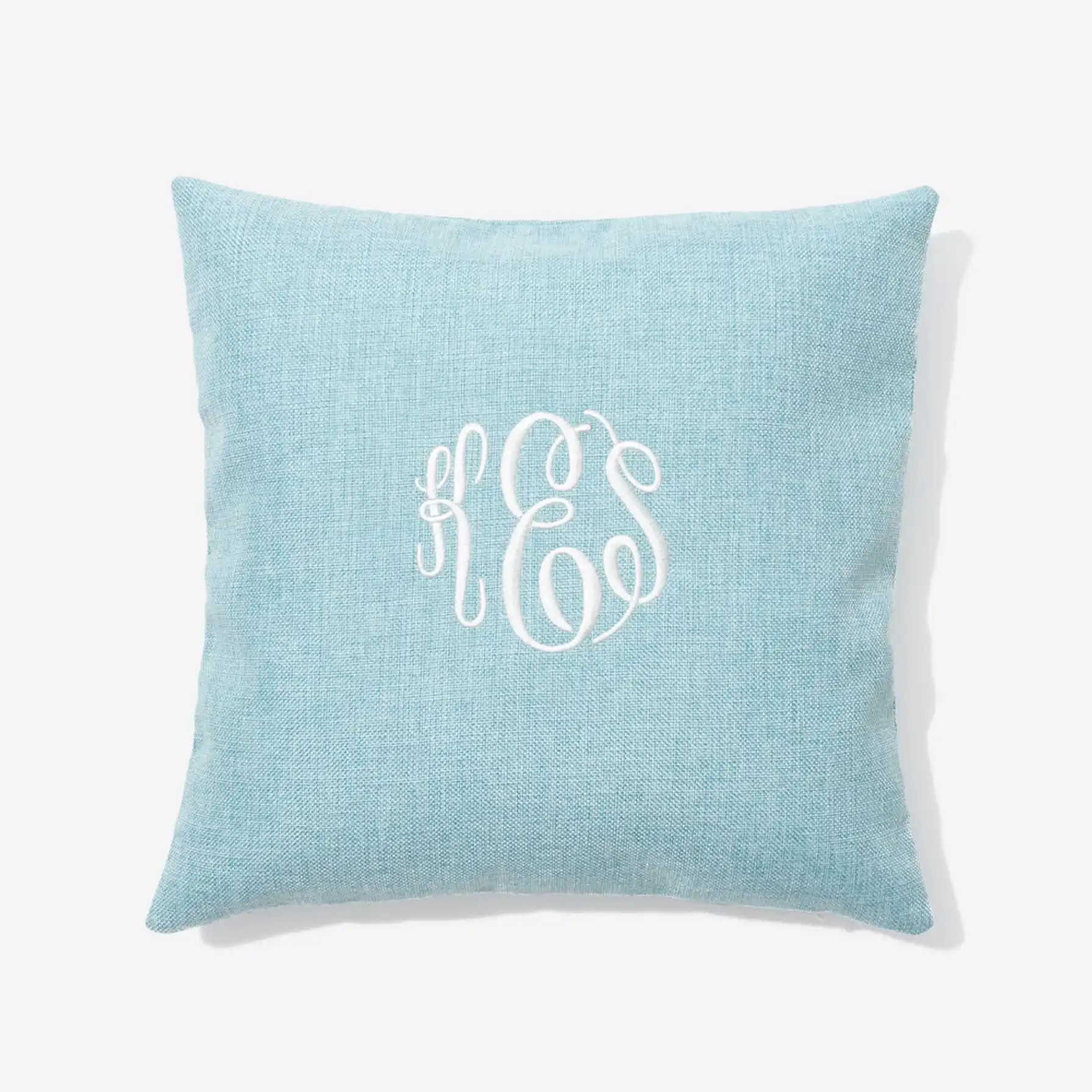 Monogrammed Linen Pillow Case | Marleylilly