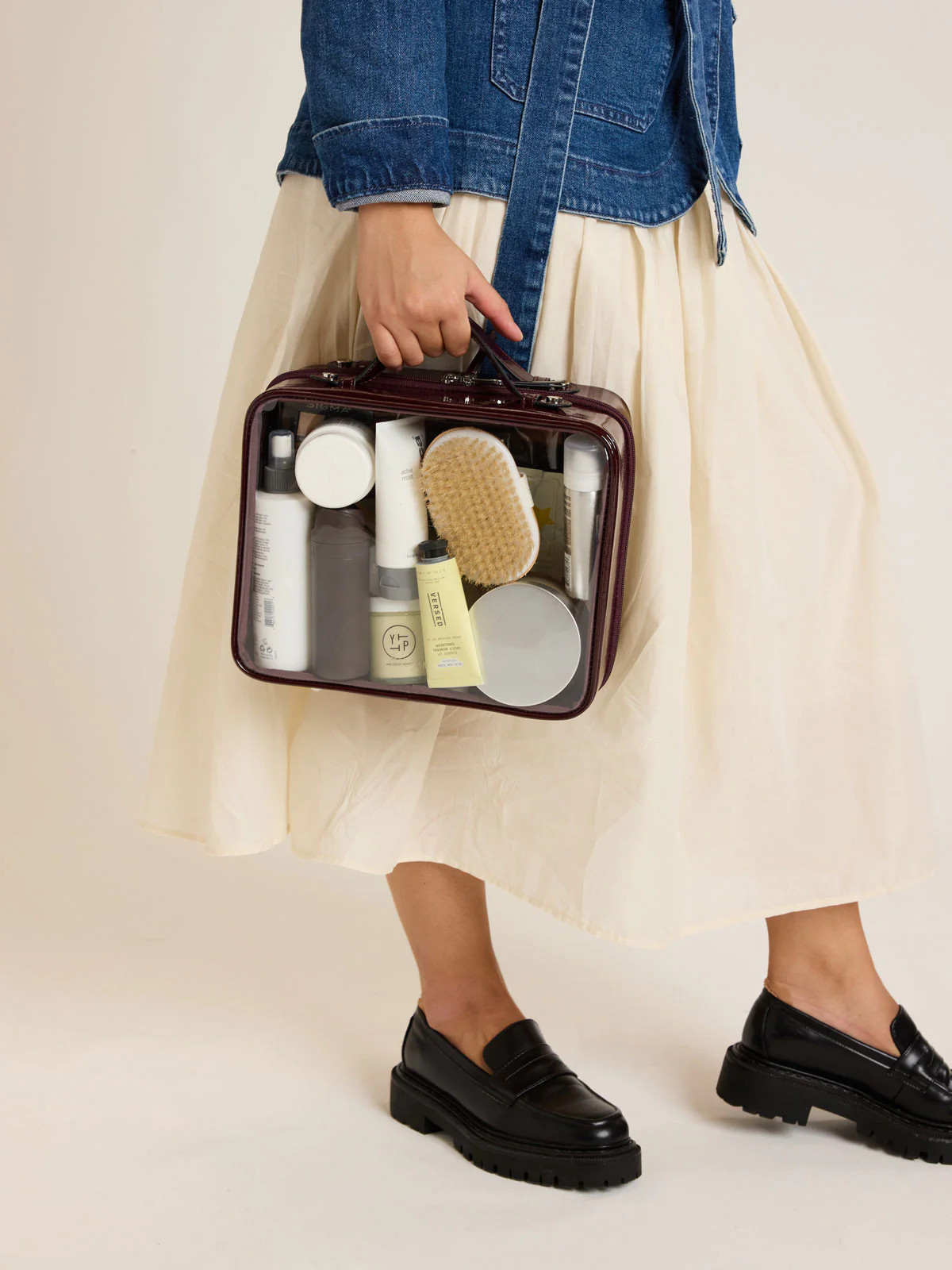 Large Clear Cosmetics Case | CALPAK