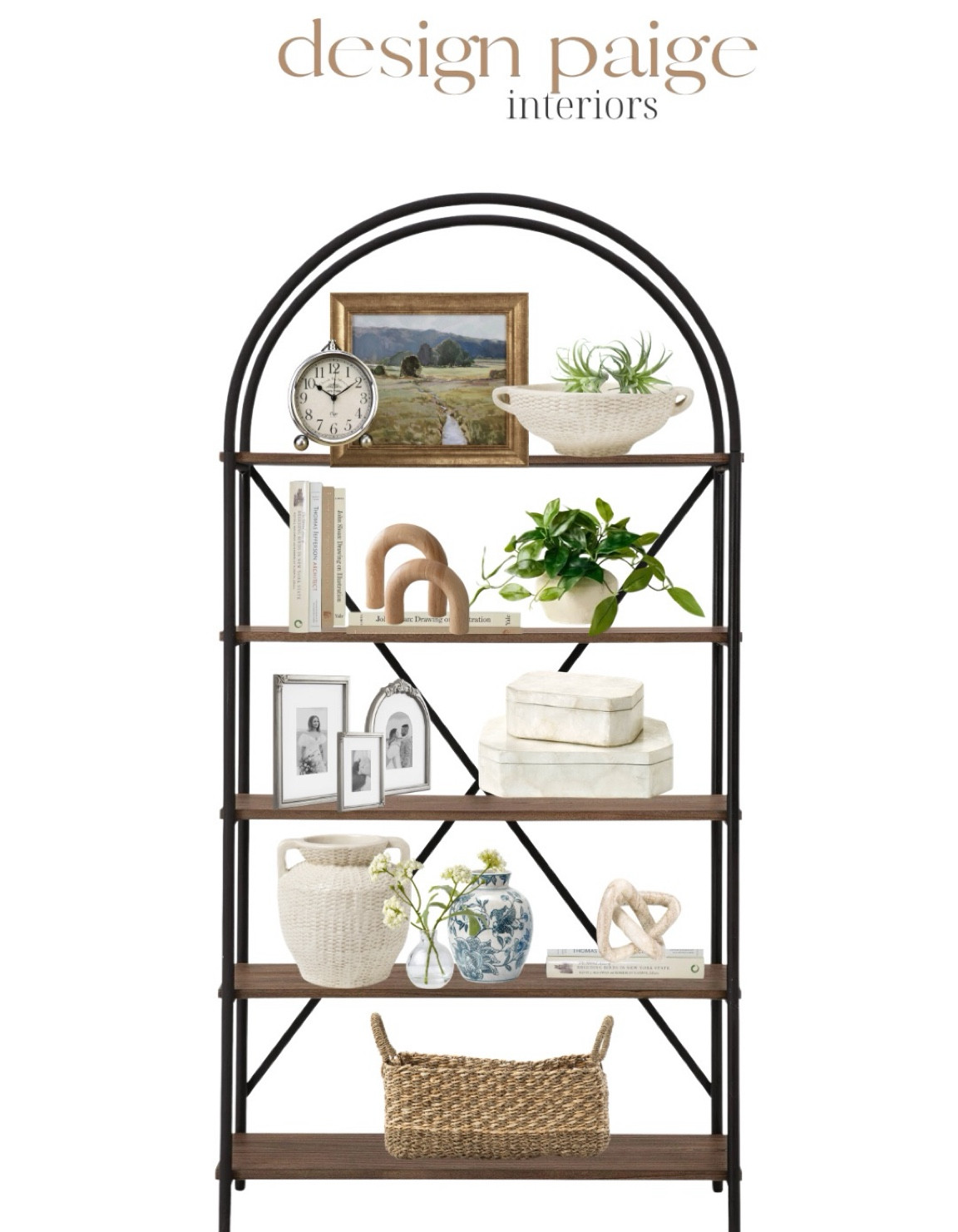 Shelf styling 