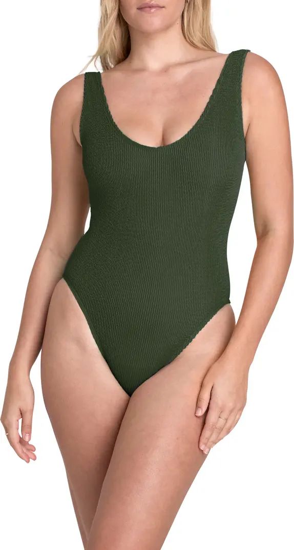 BOUND by Bond-Eye The Mara Ribbed One-Piece Swimsuit | Nordstrom | Nordstrom