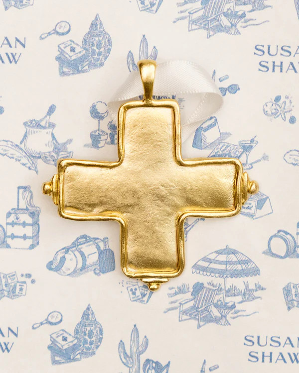 Solid Cross Ornament | Susan Shaw