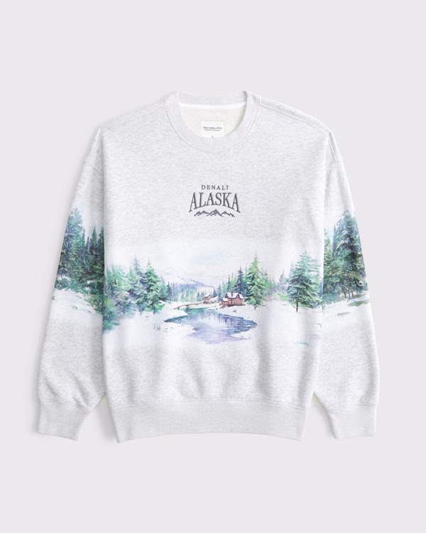 Scenic Denali Vintage Sunday Crew | Abercrombie & Fitch (US)