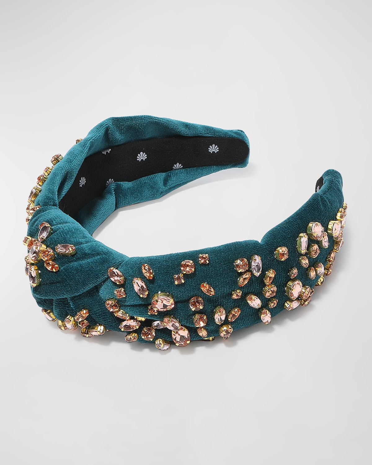 Embellished Velvet Knotted Headband | Neiman Marcus