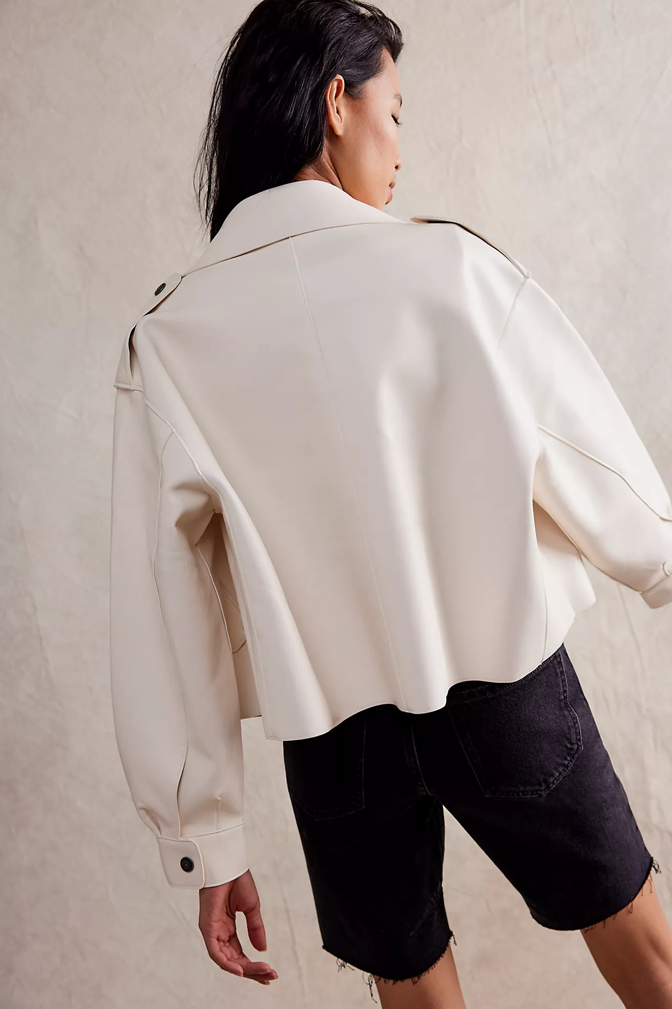 We The Free Alexis Vegan Leather Jacket | Free People (Global - UK&FR Excluded)