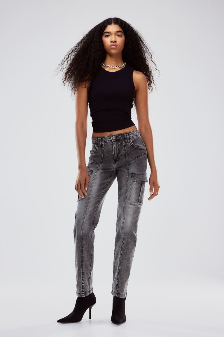 Ribbed Tank Top | Black Top Tops | Black Tank Top | Summer Outfits 2023 | H&M (US + CA)