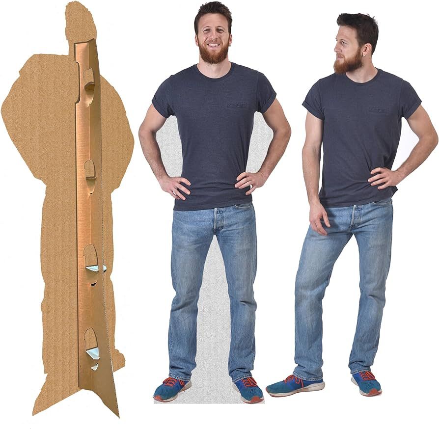 Custom Life Size Cardboard Cutout | Personalized High Resolution Stand Up | Upload Your Own Photo... | Amazon (US)