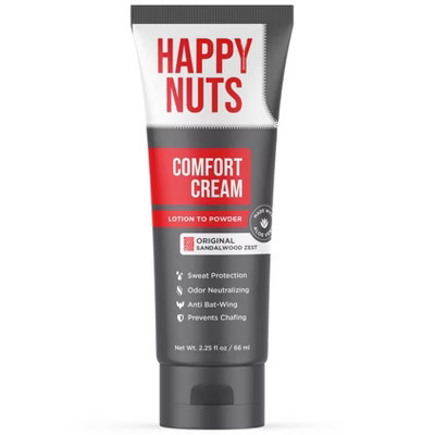 Happy Nuts Anti-Chafing Comfort Cream Deodorant - Original - 2.25 fl oz | Target
