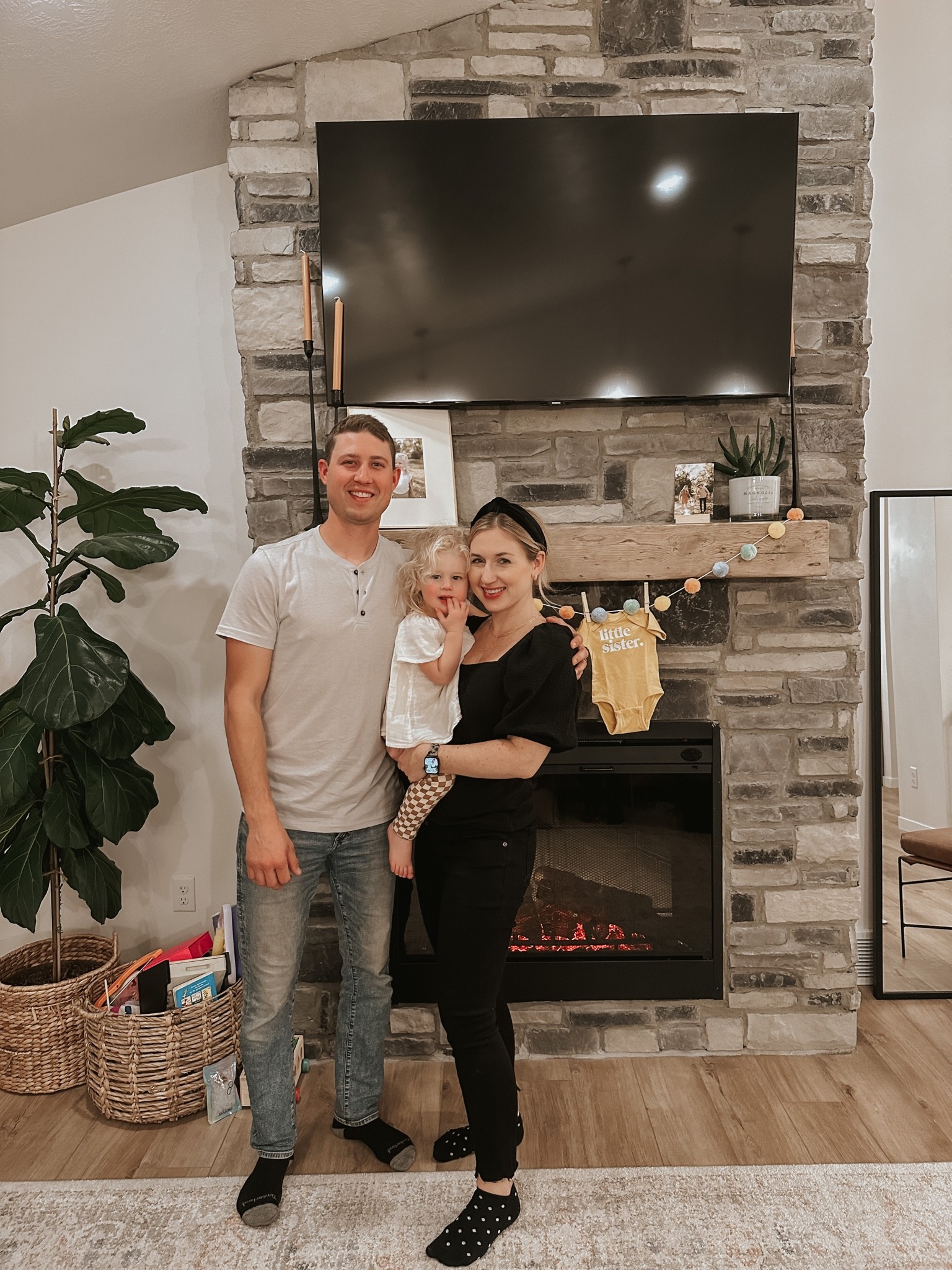 Sweet baby GIRL, we are so excited to add you to the chaos and make us a family of four. Can’t wait to see this sisterhood develop for our girls! Eric, you are and will continue to be the ultimate girl dad! Can’t wait to meet you in March baby girl✨🤍

#LTKfamily #LTKbaby #LTKbump