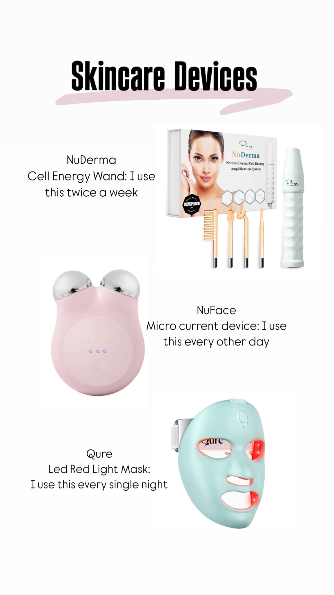 My go to skin care devices! 

#LTKBeauty