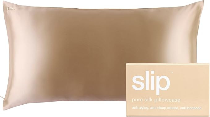 SLIP Silk King Pillowcase, Caramel (20" x 36") | Amazon (US)
