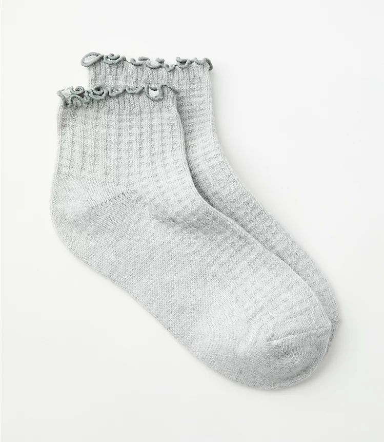 Ruffle Ankle Socks | LOFT
