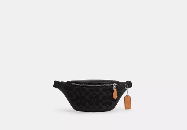 Warren Mini Belt Bag In Signature Denim | Coach Outlet US
