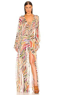 DUNDAS x REVOLVE Nico Maxi Dress in Ivory Zebra from Revolve.com | Revolve Clothing (Global)
