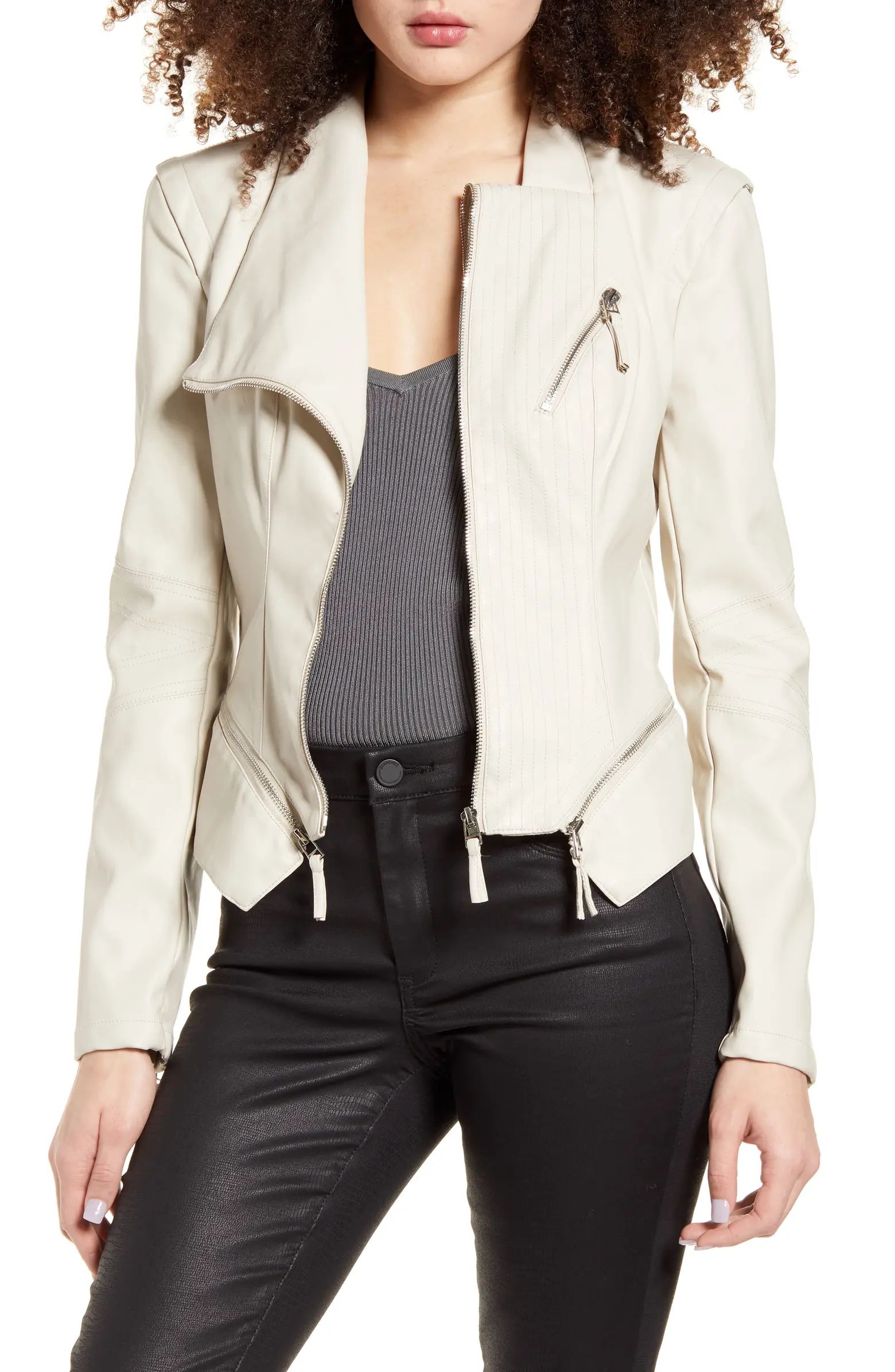 Faux Leather Jacket | Nordstrom