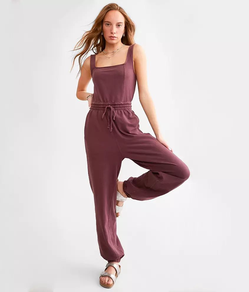 Washed Knit Jumpsuit | Buckle