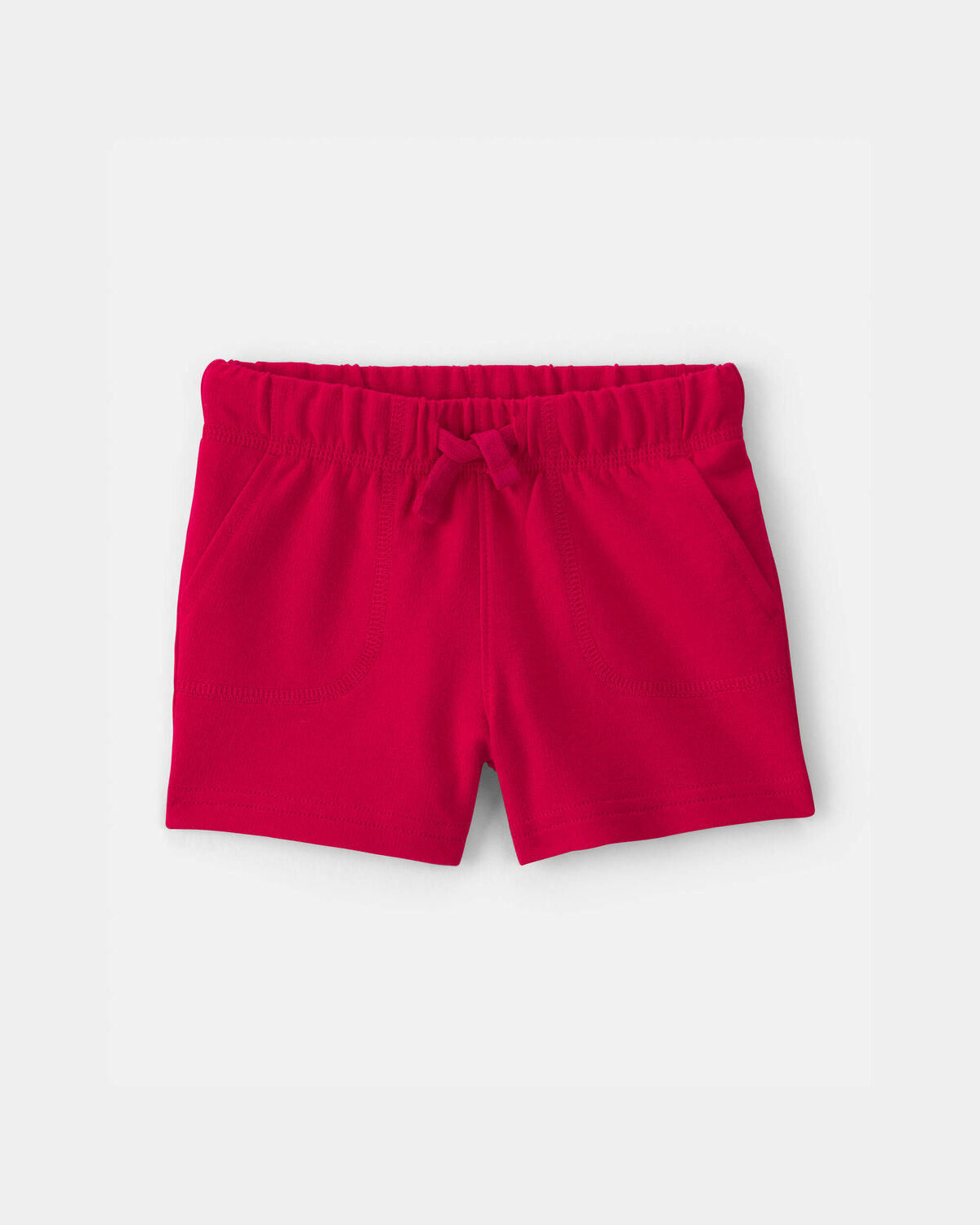 Baby Boy French Terry Shorts - Red | Carter's Inc