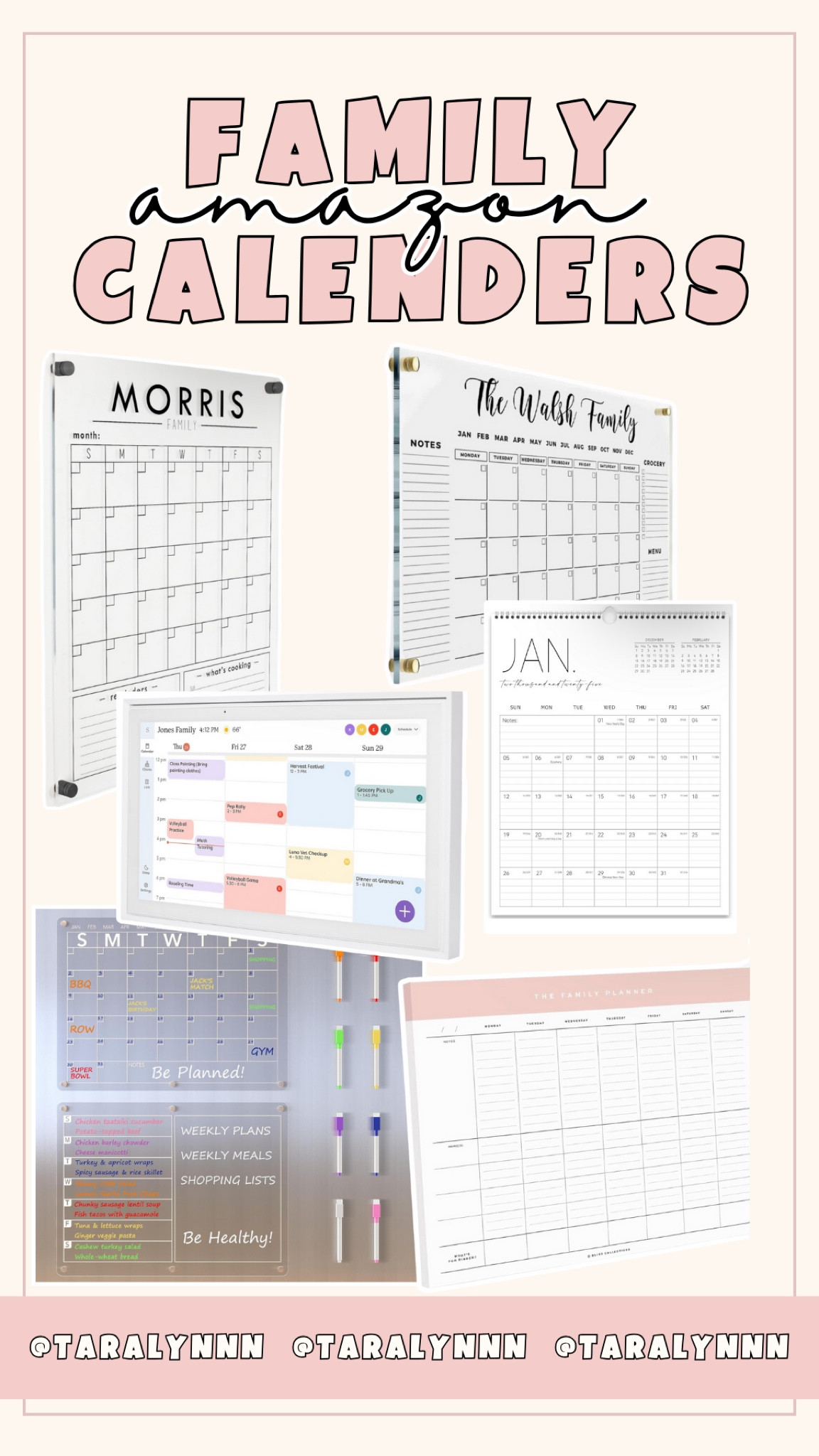 2025 family planners & calenders 

#calendar #planner #newyear #organize #organized #schedule #family #kids #parents #mom #dad 

#LTKFamily #LTKHome #LTKKids