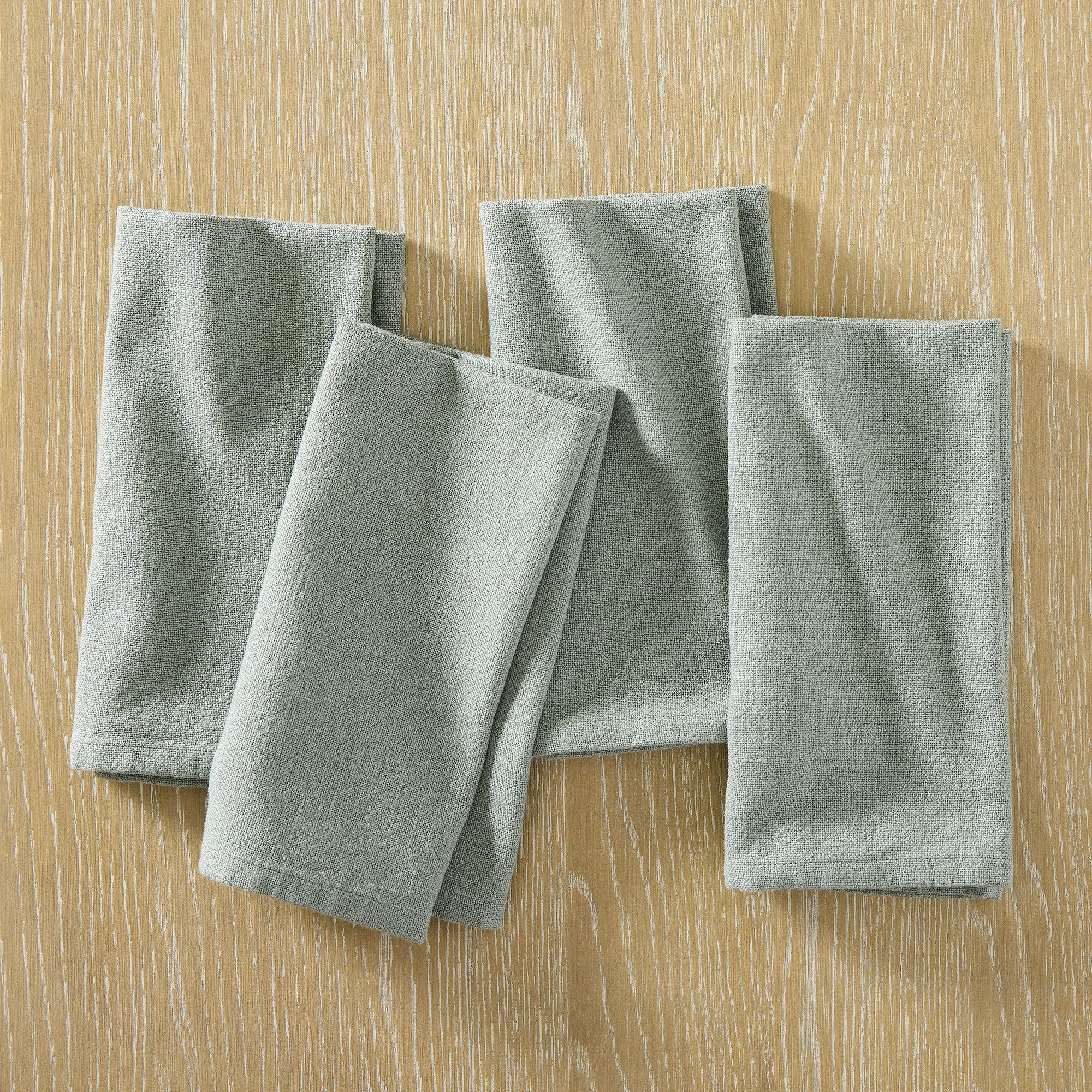 Slub Cotton 20" x 20" Napkin Sets | West Elm (US)