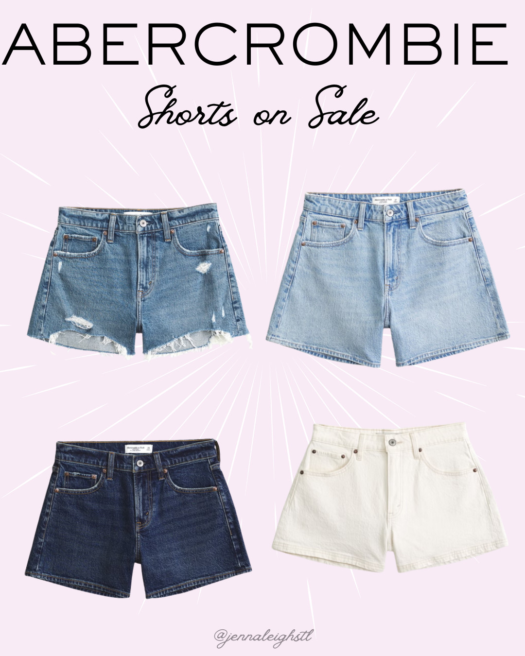 All our favorite Abercrombie shorts are on sale right now. Dad shorts, mom shorts, A-line, and curvy fits… now’s the time to grab your favorite style for summer. 

 #LTKSeasonal #LTKSaleAlert #LTKMidsize