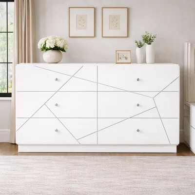 Brierley 62"W 6-Drawer Dresser | Wayfair North America