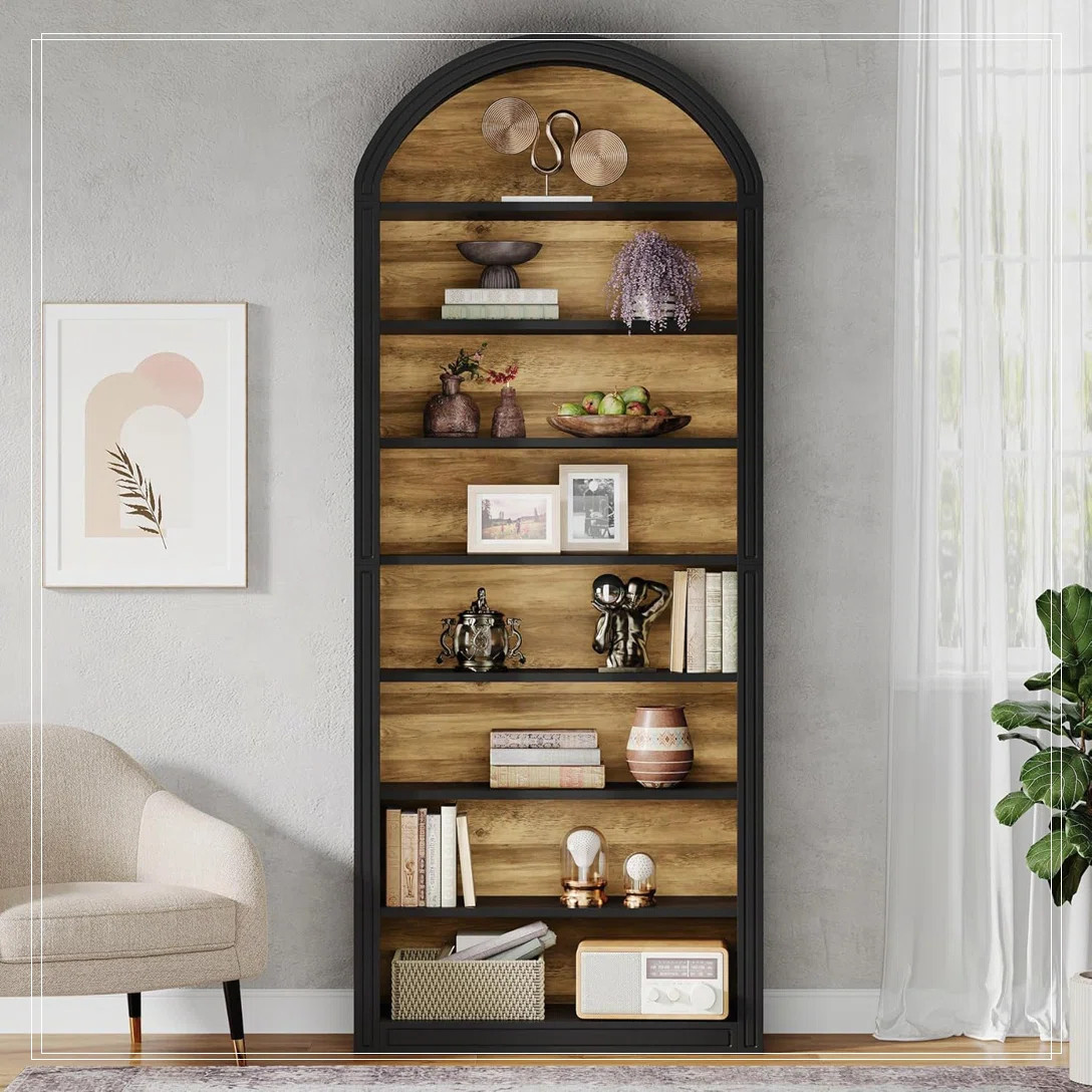 Tall Arched Bookcase | Wayfair North America