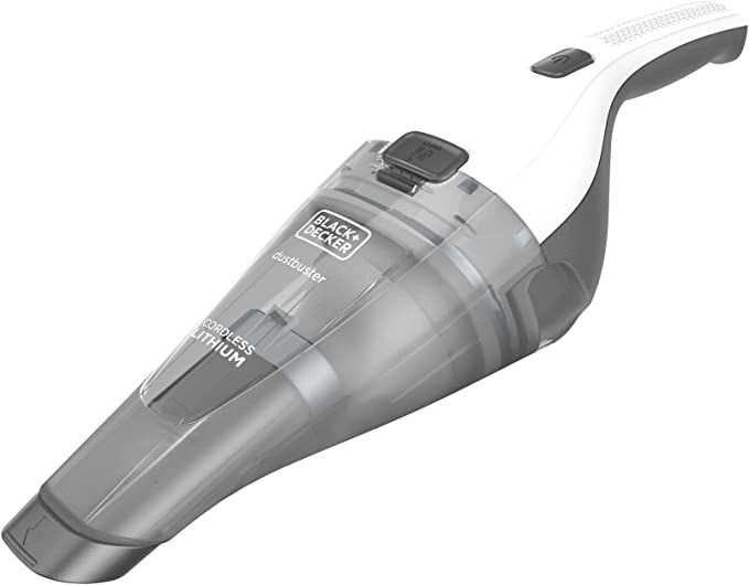 BLACK+DECKER dustbuster QuickClean Cordless Handheld Vacuum, White (HNVC215B10) | Amazon (US)