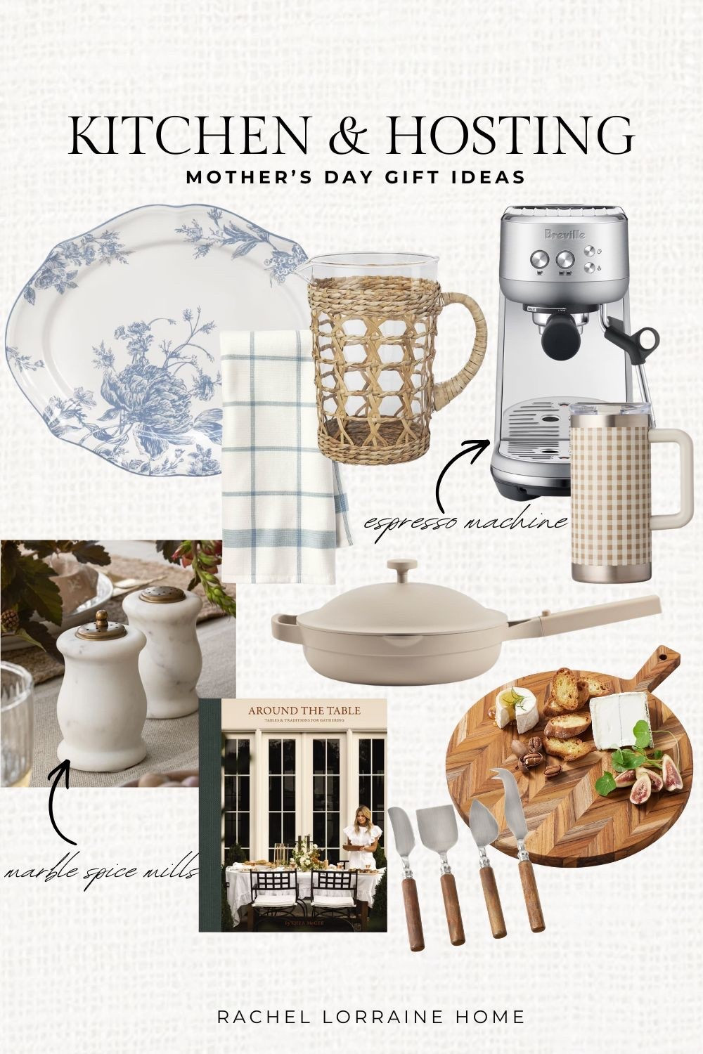 For the mom who loves to cook and entertain, here are some kitchen and hosting gift ideas for Mother’s Day. From serving platters and pitchers to cookbooks, espresso machines, and charcuterie boards, plus a few elevated everyday kitchen pieces and counter decor. Thoughtful finds that make daily routines feel a little more special.

#LTKHome #LTKmomlife #LTKMothersDay