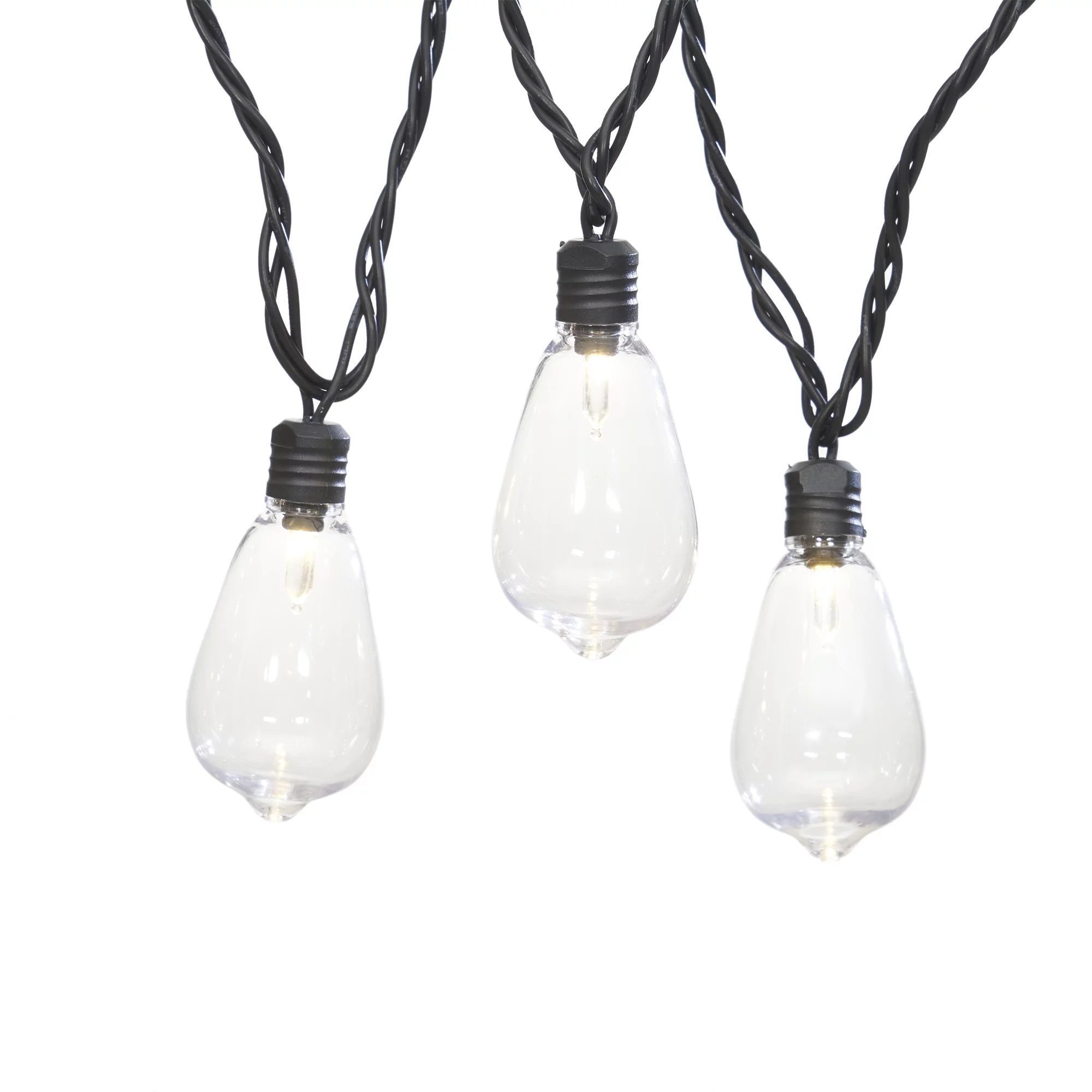Mainstays 35-Count LED Edison Bulb Outdoor String Lights | Walmart (US)