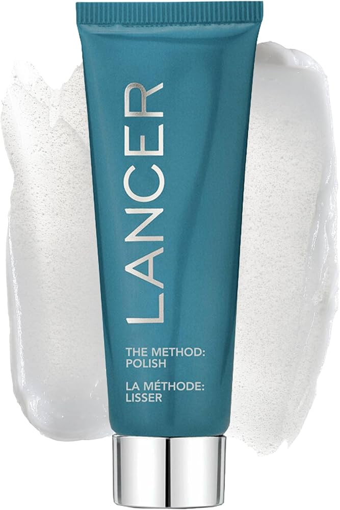 Lancer Skincare The Method: Polish Facial Exfoliator, Daily Exfoliation Face Scrub with Natural M... | Amazon (US)
