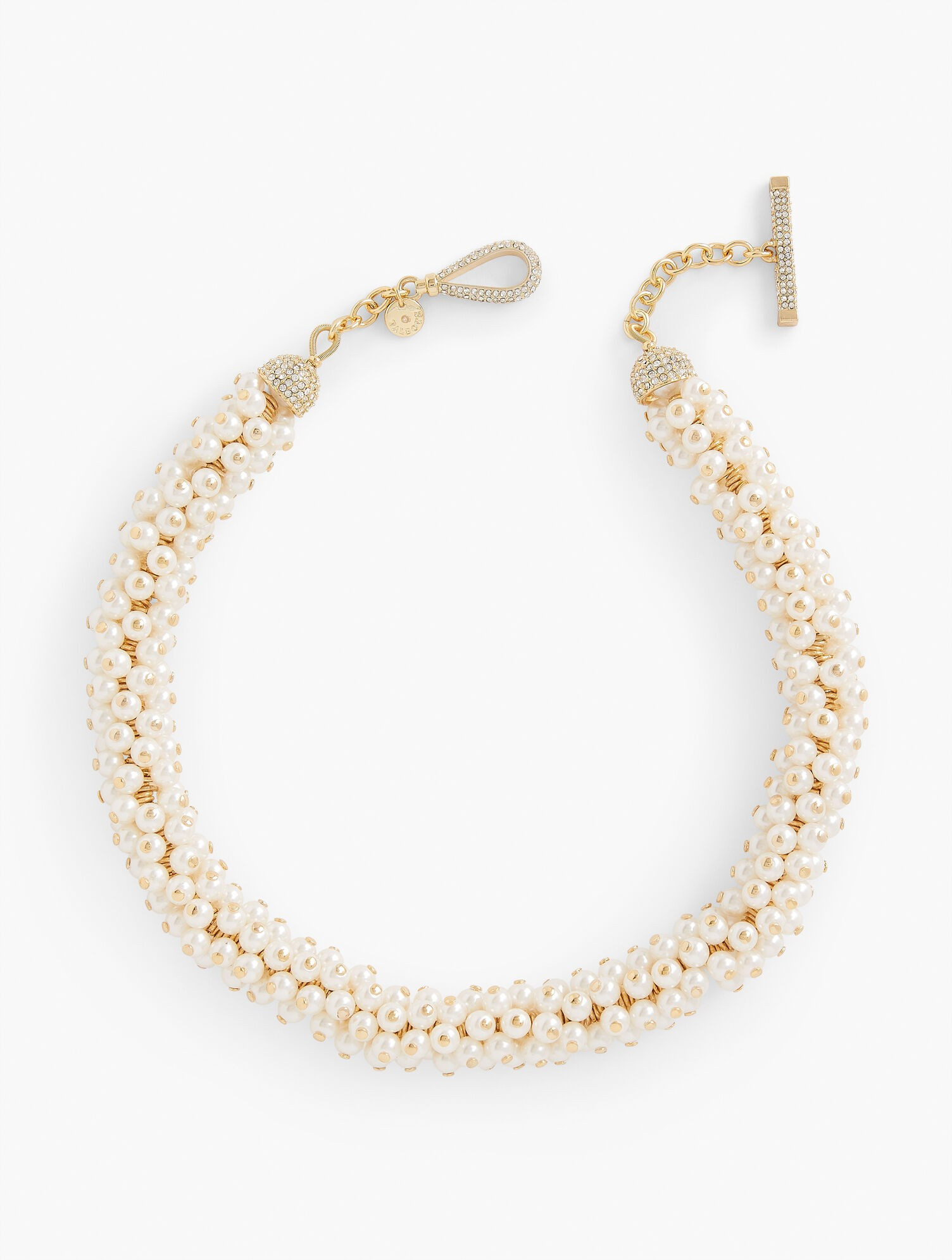 Festive Pearl Short Necklace | Talbots