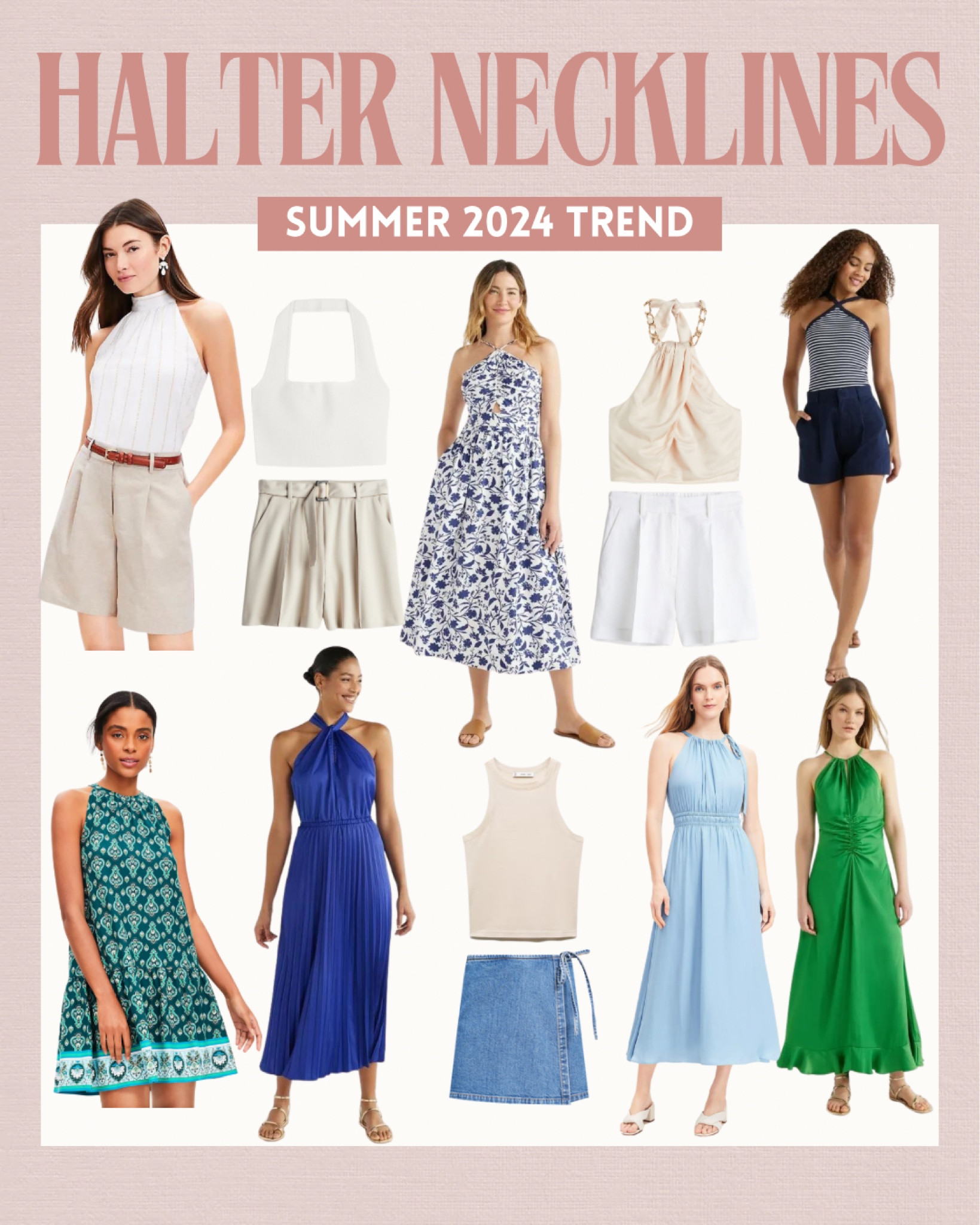 Halter necklines on trend for summer 2024

#LTKSeasonal