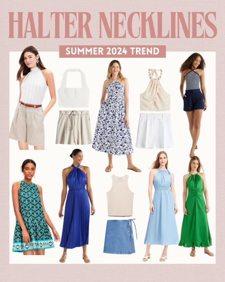 Halter necklines on trend for summer 2024

#LTKSeasonal