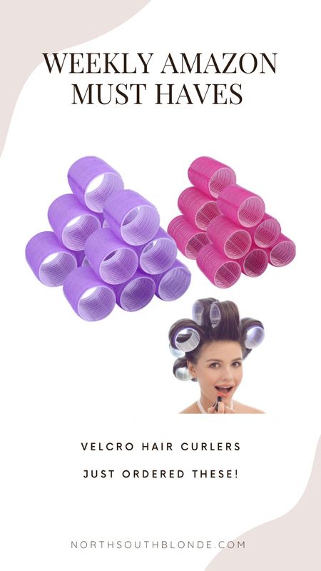 Velcro hair curlers for myself and my girls! Can’t wait to use after styling and curling for fine hair. 

#LTKbeauty #LTKFind #LTKunder50