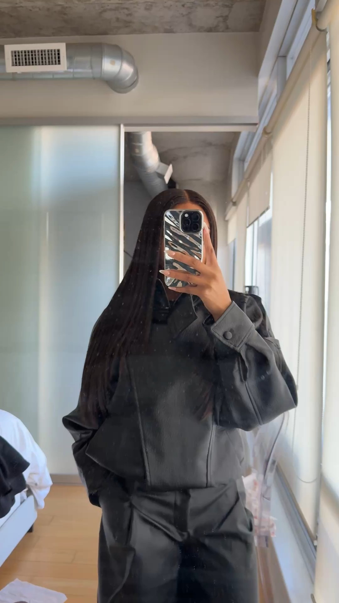 Viral Leather Bomber Jacket 🧥✨

#LTKpetite #LTKholiday #LTKwinter