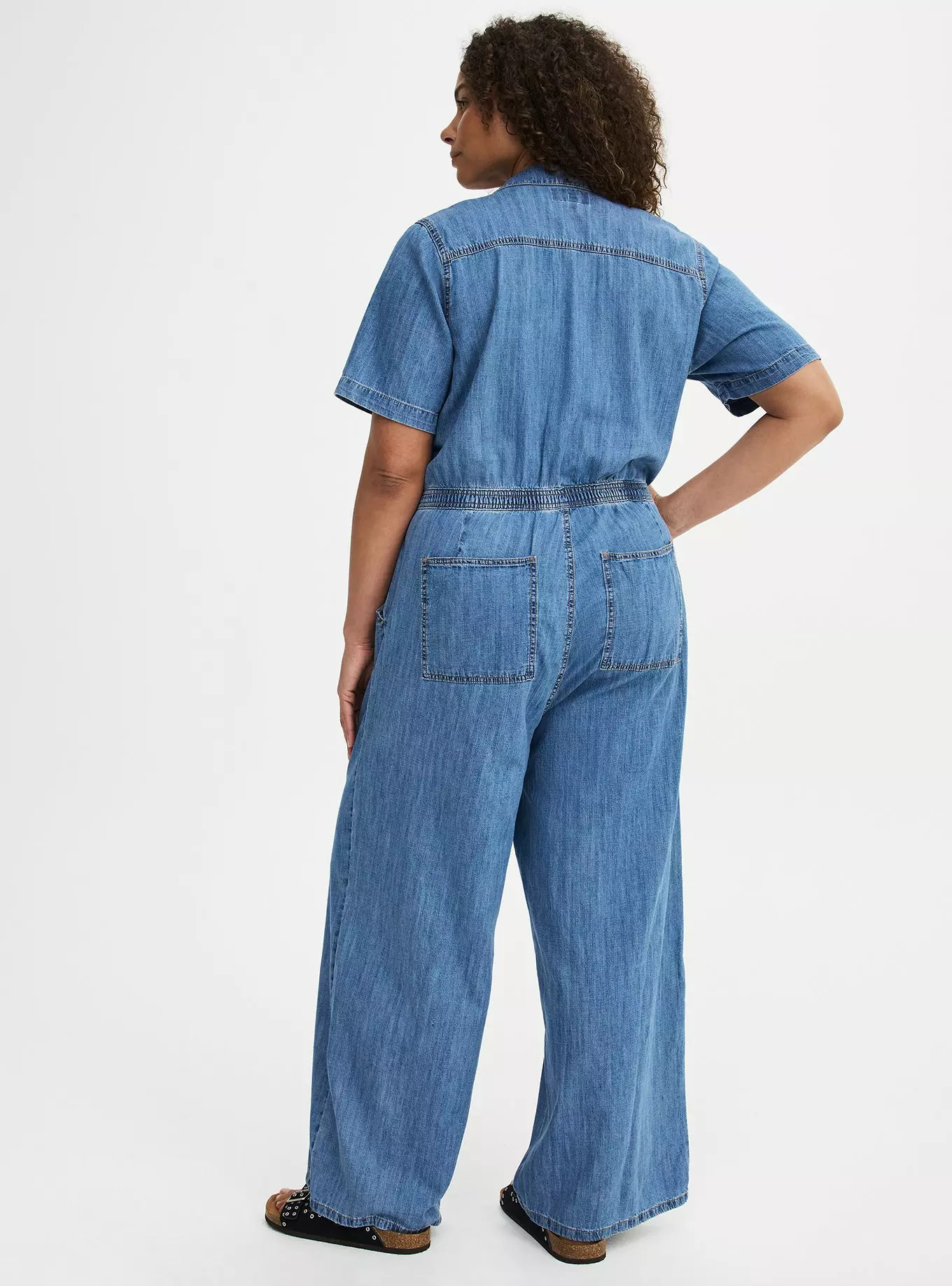 Lightweight Denim Boiler Suit | Torrid (US & Canada)