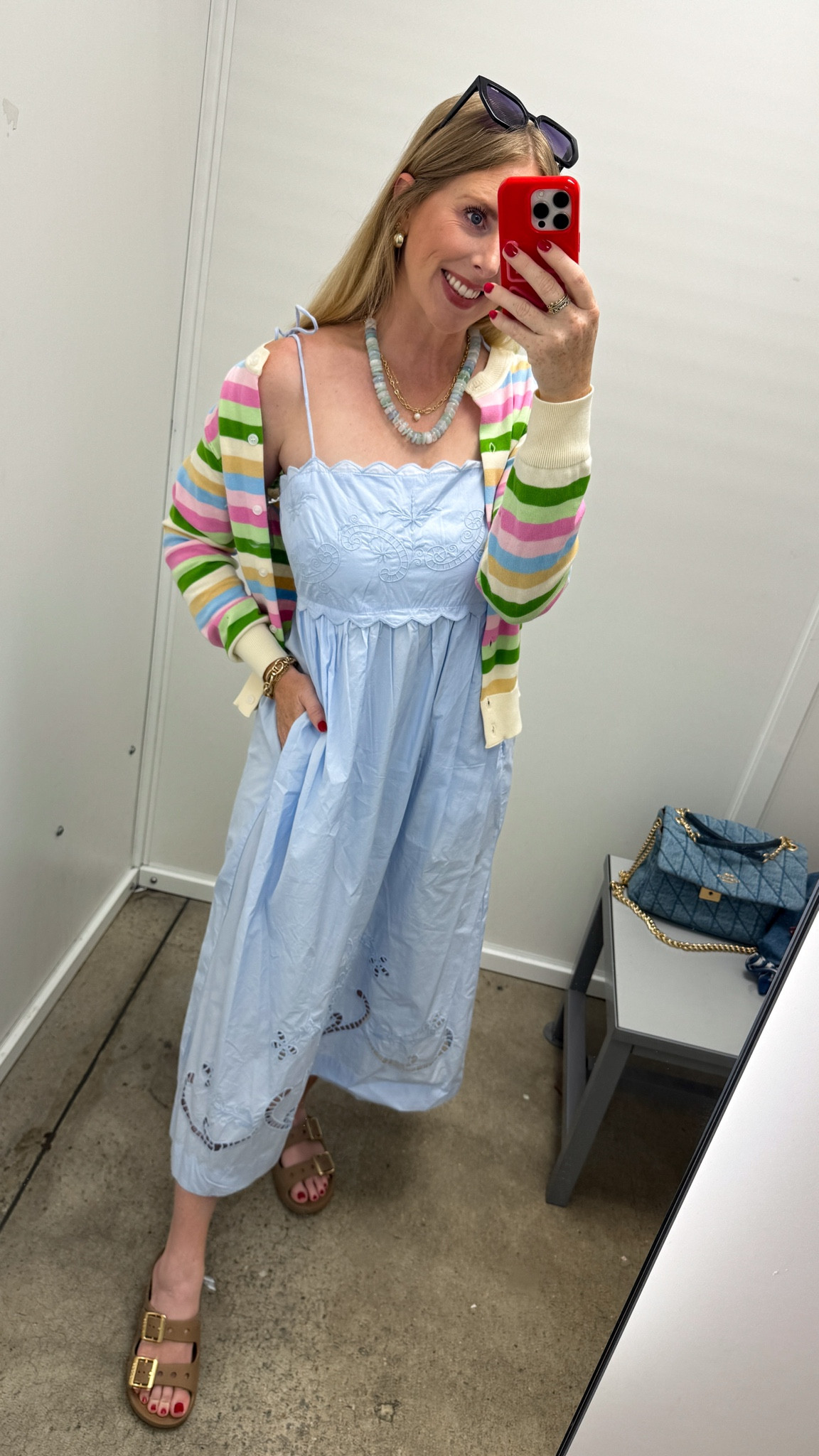 Walmart try on, blue embroidered midi dress

Small in both

#LTKootd #LTKmomlife
