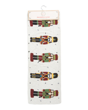 13x36 Beaded Nutcracker Table Runner | Entertaining | Marshalls | Marshalls