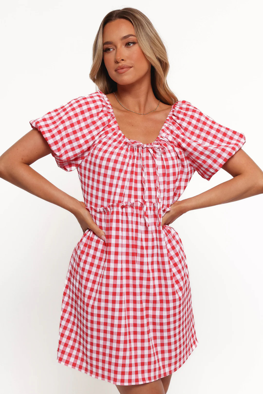 Dorothea Mini Dress - Red | Petal & Pup (US)