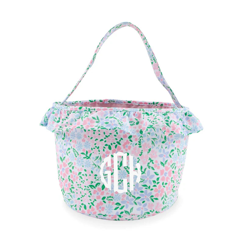 Floral Print Easter Basket | Classic Whimsy