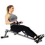 Sunny Health & Fitness SF-RW1205 Rowing Machine Rower with 12 Level Adjustable Resistance, Digita... | Amazon (US)