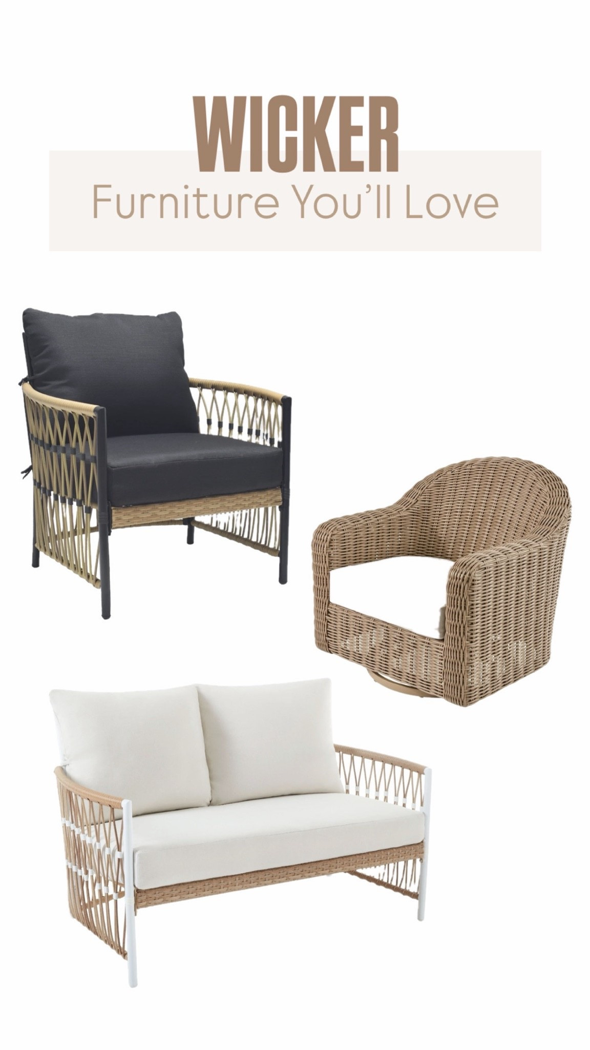 Wicker Furniture 💫
