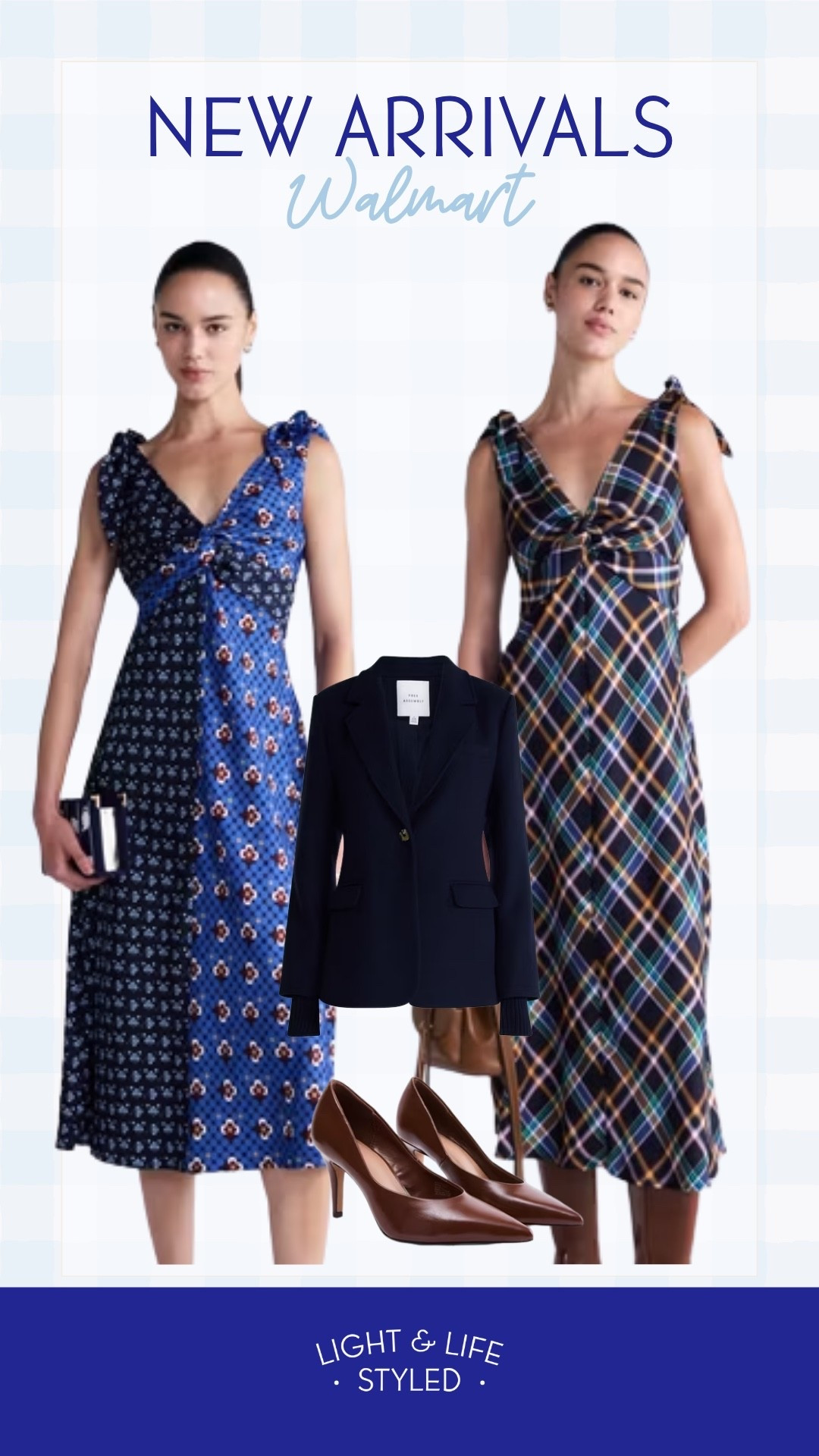 Just picked up these new dresses and blazer!!!!! Oh yes, Walmart!!